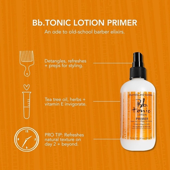 Bumble & Bumble Tonic Lotion Hair Primer | Detangles & Refreshes | Tea Tree Oil - Picture 2 of 6
